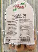 Mängden socker i Tarallini al peperincino