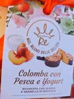 Mängden socker i Colomba con Pesca e Yogurt