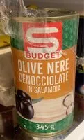 Mängden socker i Olive nere denocciolate in salamoia