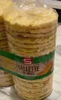 Mängden socker i Gallette di mais