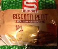 Mängden socker i Biscotti petit