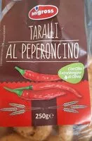 Mängden socker i taralli al peperoncino
