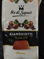 Mängden socker i Gianduiotti