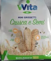Mängden socker i Mini grissetti crusca e semi