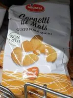 Mängden socker i Cornetti di mais