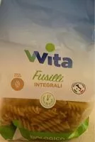 Mängden socker i Fusilli integrali