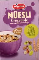 Mängden socker i Muesli