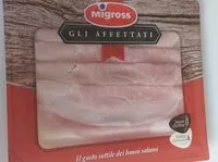 Mängden socker i Prosciutto cotto di alta qualità