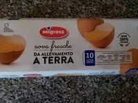 Mängden socker i uova fresche da allevamento a terra