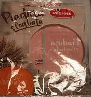 Mängden socker i Piadina sfogliata