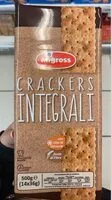Mängden socker i Crackers integrali
