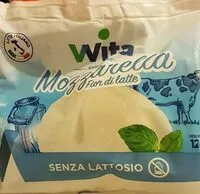 Mängden socker i Mozzarella Fior di Latte  - senza lattosio  -