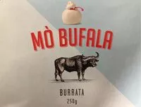 Mängden socker i Burrata avec lait de bufflonne
