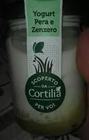 Mängden socker i Yogurt pera e zenzero