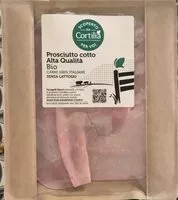 Mängden socker i Prosciutto cotto alta qualita bio