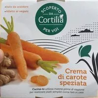Mängden socker i Crema di carote speziate