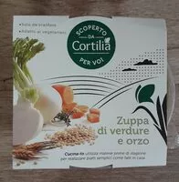 Mängden socker i Zuppa di verdure e orzo