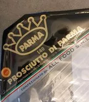 Mängden socker i Prosciutto crudo di Parma dop