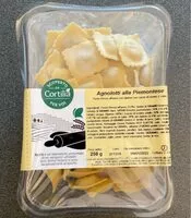 Mängden socker i Agnolotti alla piemomtese