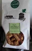 Mängden socker i Biscotto con pere e cioccolato