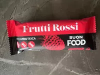 Mängden socker i barretta frutti di bosco
