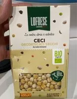 Mängden socker i Ceci decorticati