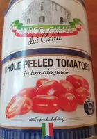 Mängden socker i Whole  Peeled Tomatoes