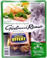 Mängden socker i Pâtes fraîches aux œufs farcies au pesto