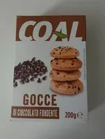 Mängden socker i Coal gocce di cioccolato fondente