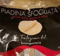 Mängden socker i Piadina sfoglita all’olio extravergine d’oliva