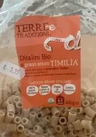 Mängden socker i Ditalini bio