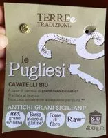 Mängden socker i Cavatelli bio - Le Pugliesi -