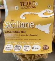 Mängden socker i Le siciliane casarecce bio