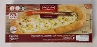Mängden socker i Pizza alla pala gourmet con provola e pistacchio