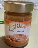 Mängden socker i Crema di arachidi