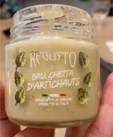 Mängden socker i Bruschetta d’artichauts