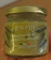 Mängden socker i Bruschetta de courgettes grillées