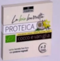 Mängden socker i Barretta proteica cocco e vanigkia