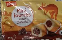 Mängden socker i Mini fourrés cœur chocolat