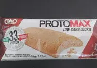Mängden socker i PROTOMAX Low Carb Cookie
