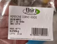 Mängden socker i Peperone corno verde