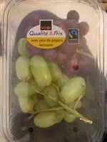 Mängden socker i Raisins sans pépin