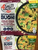 Mängden socker i Couscous con pollo, ceci, melanzane e zucchine