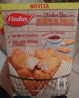 Mängden socker i Chicken box - strips di pollo