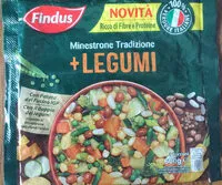 Mängden socker i Minestrone tradizione + legumi