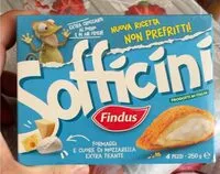 Mängden socker i Sofficini formaggi e cuore di mozzarella extra filante