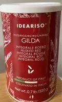 Mängden socker i Riso integrale rosso GILDA
