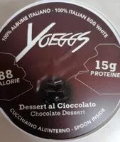 Mängden socker i Yoeggs dessert al cioccolato