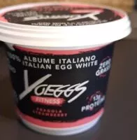 Mängden socker i Yoeggs fragola