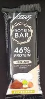 Mängden socker i Yoeggs protein bar hazelnut